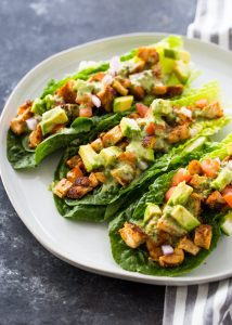 Chicken Taco Lettuce Wraps
