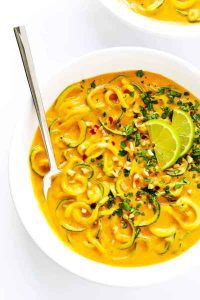 Curried Satay Veggie Bowls