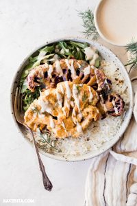 Tahini Cauliflower Steaks