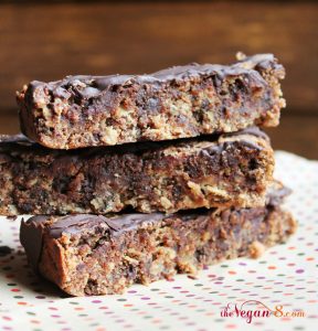 Almond pulp bars