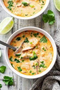 Thai Shrimp Soup - Paleo Fish and Seafood Recipes