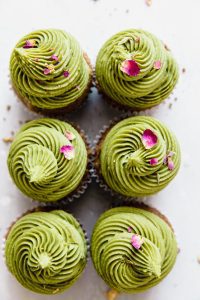 Paleo Matcha Cupcakes