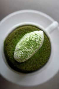 Paleo Matcha Mug Cakes