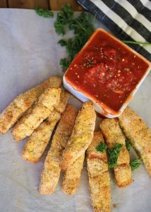 Crispy Baked Salmon Fish Sticks