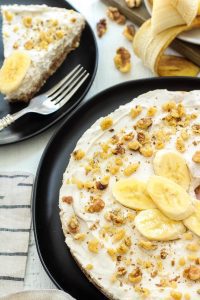 Paleo Banana Cream Pie: Easy, No Bake & Vegan Dessert