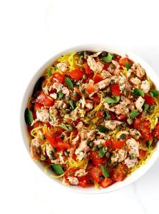 Pan-Seared Salmon Pasta