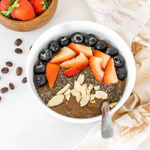 coffee smoothie bowl