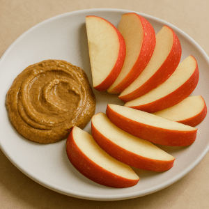 Apple Slices + Almond Butter