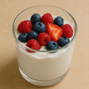 Coconut Yogurt with Berries