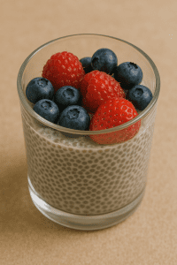 Chia Pudding with Berries