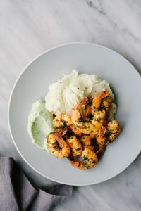 Shrimp & Avocado Bowls