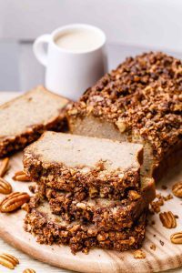 Coffee Cake Paleo Banana Bread