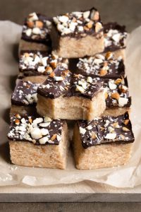 Almond Nougat Protein Bars