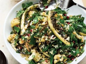 Ottolenghi’s Cauliflower, Pomegranate & Pistachio Salad