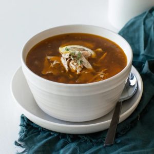 Instant Pot Lemony Chicken Soup