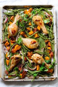 Thai Green Curry Paleo Sheet Pan Chicken