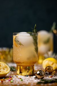 Fancy Hot Honey Lemon Mocktail