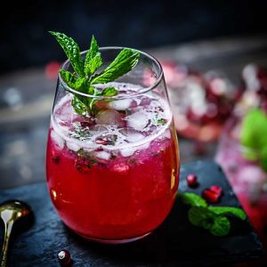 Paleo Pomegranate Mocktail